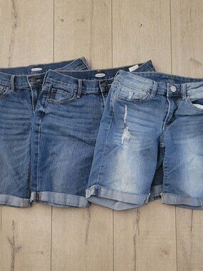 Lot of 3 Women's Jean Shorts